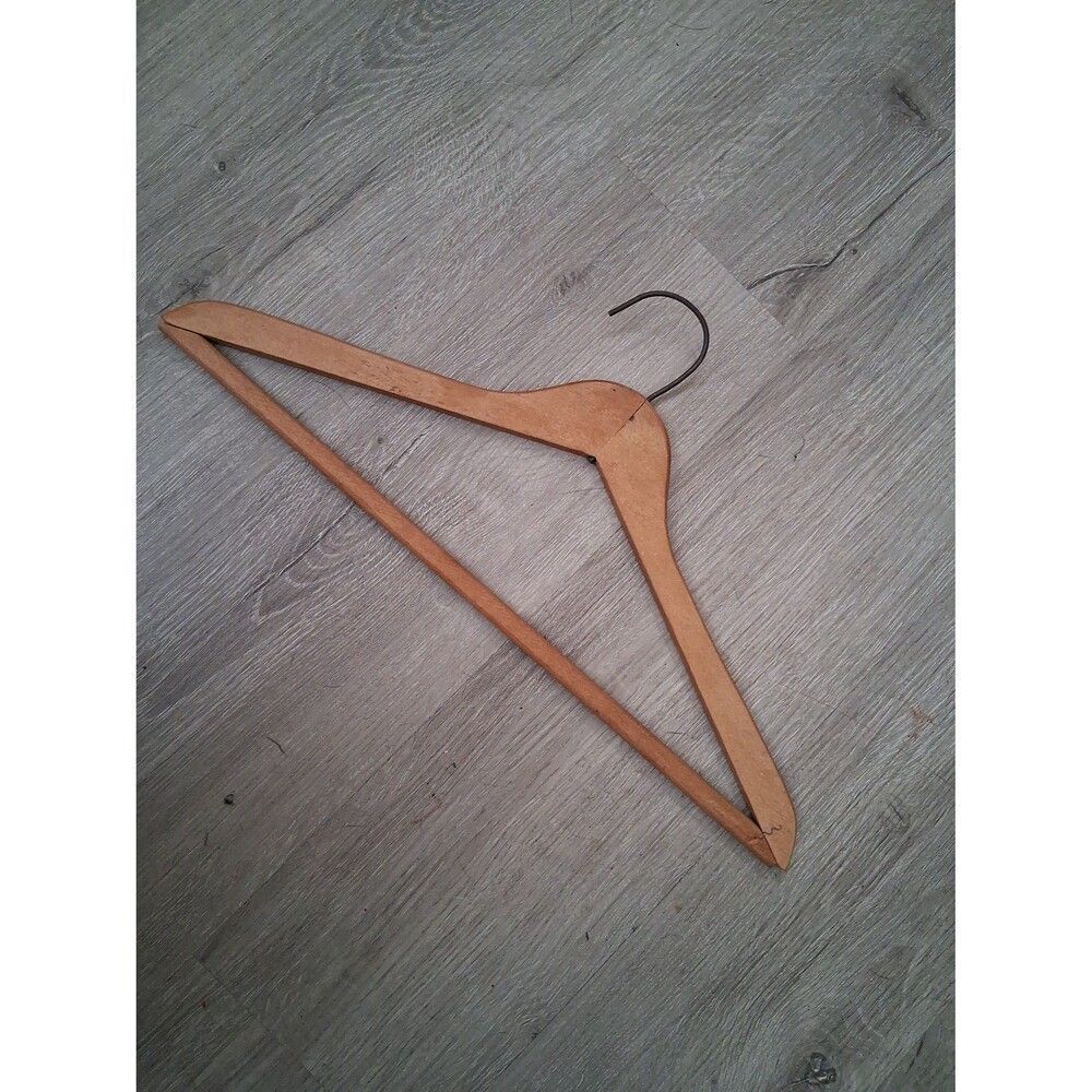 Vintage Lighthouse Inn West Dennis on Cape Cod Clothing Hanger Wood & Metal - Picture 2 of 5
